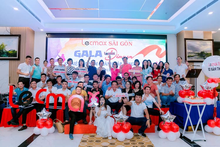 LECMAX SAIGON'S 10TH ANNIVERSARY CELEBRATION