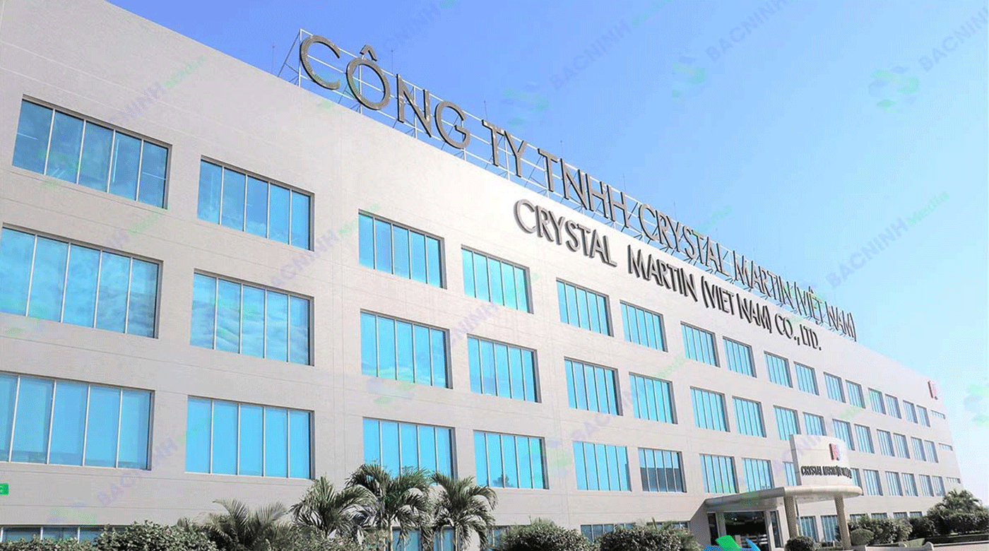 Nhà máy Crystal Martin Việt Nam
