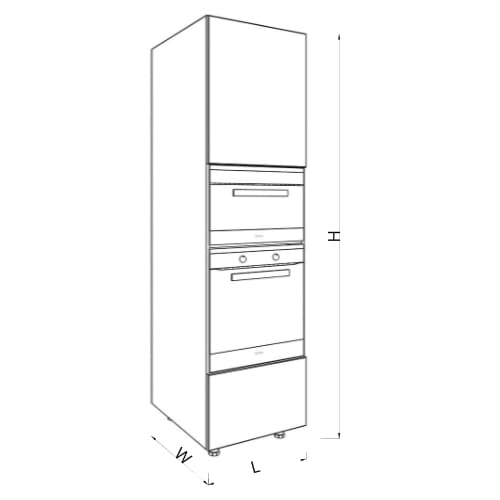 Microwave and Oven Cabinet VN1Q