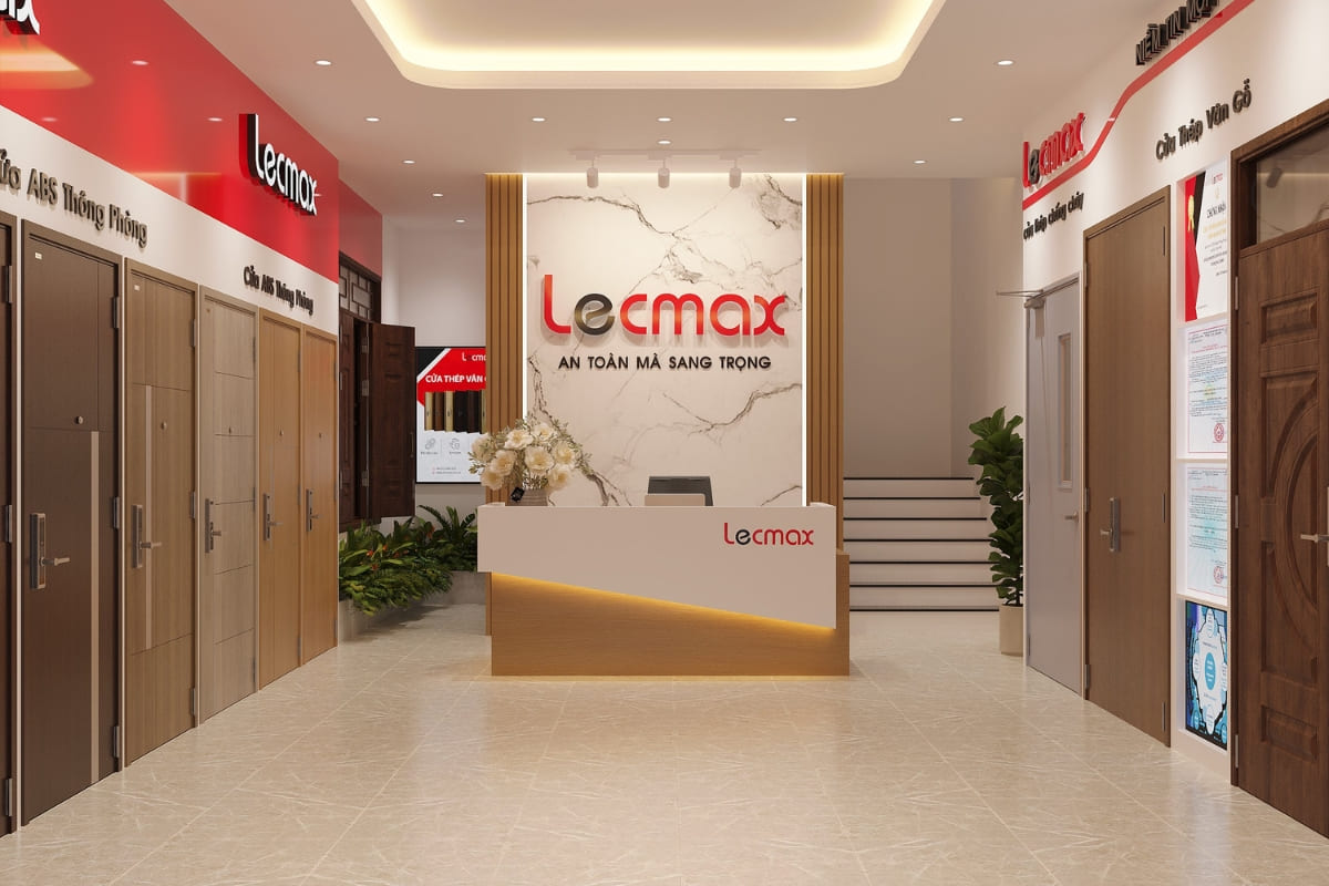 Distribution system showroom