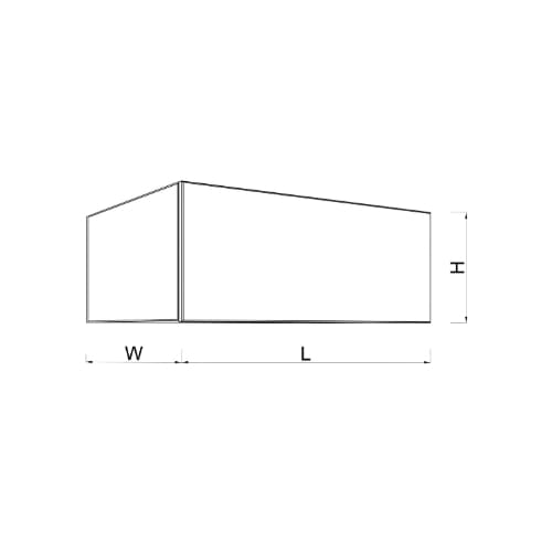 Ceiling-Height Cabinet ST1H